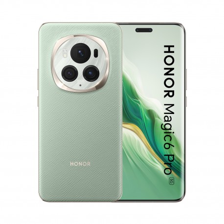 HONOR - Honor Magic6 Pro 17,3 cm (6.8'') SIM doble Android 14 5G USB Tipo C 12 GB 512 GB 5600 mAh Verde - 5109bbvl