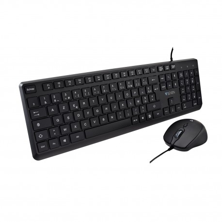 V7 Combo de teclado y ratón USB CKU350ES : Modelo para España