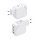 AISENS Cargador GaN 100W, 3xUSB-C PD3.0 QC4.0, 1xUSB-A QC3.0, Blanco