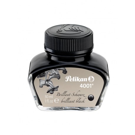 Pelikan 4001 30 ml Negro 12 pieza(s)