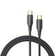 Vention Cable USB 2.0 Tipo-C 3A TAUBH/ USB Tipo-C Macho - USB Tipo-C Macho/ 2m/ Negro