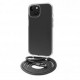 Funda muvit recycletek para apple iphone 15 plus transparente + colgante negro