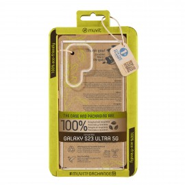 Funda muvit recycletek para samsung galaxy s23 ultra 5g transparente