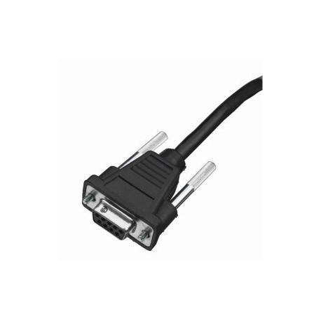 Honeywell CBL-000-300-S00 cable de serie Negro 3 m RS232 DB9