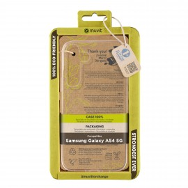 Funda muvit recycletek para samsung galaxy a54 5g transparente