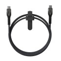 Urban Armor Gear Kevlar cable USB 1,5 m USB 2.0 USB C Negro, Gris