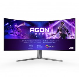 AOC AGON PRO AG456UCZD LED display 114,3 cm (45'') 3440 x 1440 Pixeles Wide Quad HD OLED Negro