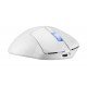 ASUS ROG Keris II Ace Wireless AimPoint White ratón mano derecha RF Wireless + Bluetooth + USB Type-A Óptico 42000 DPI