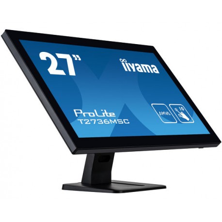 iiyama ProLite T2752MSC-B1 pantalla para PC 68,6 cm (27'') 1920 x 1080 Pixeles Full HD LED Pantalla táctil Negro