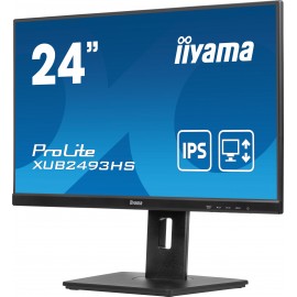 iiyama ProLite XUB2493HS-B6 pantalla para PC 60,5 cm (23.8'') 1920 x 1080 Pixeles Full HD LED Negro