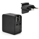 BLUESTORK CARGADOR ULTRACOMPACTO USB-C 65W TECNOLOGIA GAN NEGRO