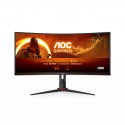 AOC - AOC G2 CU34G2XP/BK pantalla para PC 86,4 cm (34'') 3440 x 1440 Pixeles - CU34G2XP/BK