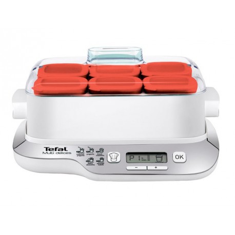 TEFAL - Tefal YG660132 yogurtera 0,84 L Requesón, Postre lácteo, Yogur 600 W - YG660132