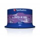 Verbatim DVD+R Double Layer 8x Matt Silver 50pk Spindle 43758