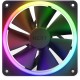 NZXT - NZXT F120 RGB Carcasa del ordenador Ventilador 12 cm Negro 1 pieza(s) - NZT-RF-R12SF-B1