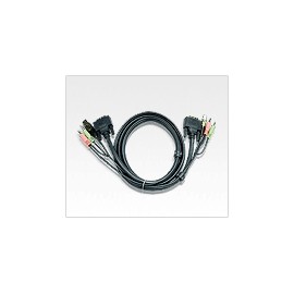 ATEN - Aten 2L7D05U 5m Negro cable para video, teclado y ratón (kvm) - 2L7D05U