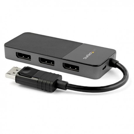 StarTech.com Hub MST Splitter Divisor USB-C a 10Gb de 4 Puertos DisplayPort - DP 1.4 - EDID