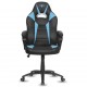 Spirit of Gamer Fighter Silla Negro, Azul sog-gcfbl