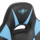 Spirit of Gamer Fighter Silla Negro, Azul sog-gcfbl