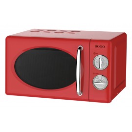 Sogo HOR-SS-890 Encimera Solo microondas 20 L 700 W Rojo