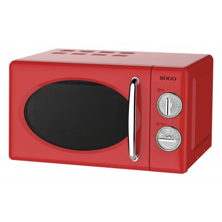 Sogo HOR-SS-890 Encimera Solo microondas 20 L 700 W Rojo