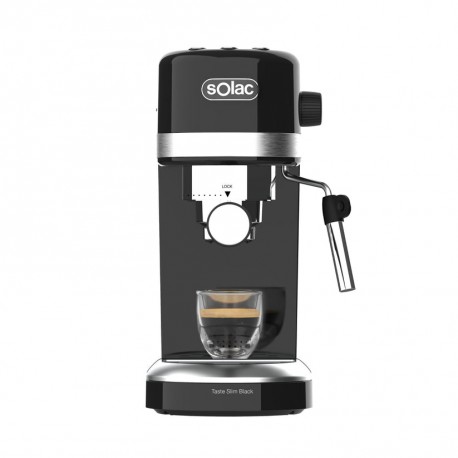 Solac Taste Slim Black Manual Máquina espresso 1,4 L