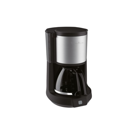 Moulinex FG370811 Independiente Semi-automática Cafetera de filtro manual 15tazas Negro, Acero inoxidable cafetera eléctrica