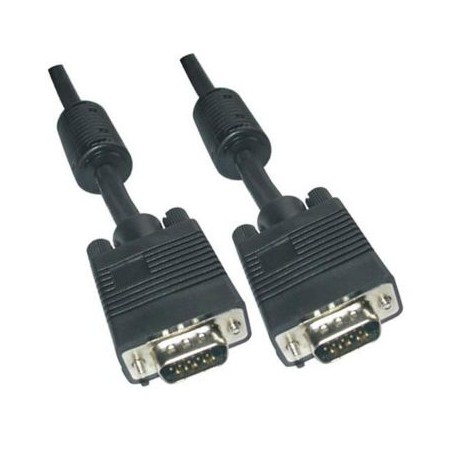 Nanocable CABLE SVGA CON FERRITA, HDB15/M-HDB15/M, 15 M 10.15.0115