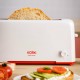 Solac S96003700 tostadora 7 1 rebanada(s) 800 W Rojo, Blanco