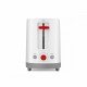 Ufesa TT7365 7 1 rebanada(s) 900 W Rojo, Blanco