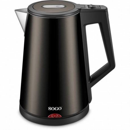 Sogo KET-SS-7705 tetera eléctrica 1,7 L Negro