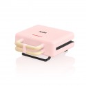 Flama 4963FL sandwichera 800 W Cereza (fruta), Rosa