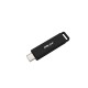 PNY Elite-X unidad flash USB 128 GB USB Tipo C 3.2 Gen 1 (3.1 Gen 1) Negro