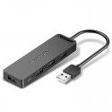 Vention Hub USB 3.0 con Tarjeta de Sonido CHIBB/ 3xUSB/ 1xMicroUSB PD