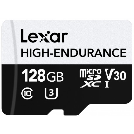 Lexar High-Endurance 128 GB MicroSDXC UHS-I Clase 10