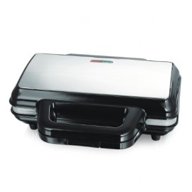 Emerio ST-127527.1 sandwichera 900 W Negro, Acero inoxidable