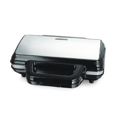 Emerio ST-127527.1 sandwichera 900 W Negro, Acero inoxidable