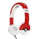 OTL Technologies Pokémon PK0758 auricular y casco Auriculares Diadema Conector de 3,5 mm Negro, Rojo, Blanco