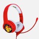 OTL Technologies Pokémon Pikachu Auriculares Alámbrico Diadema Juego Rojo, Blanco