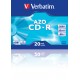 Verbatim CD-R AZO Crystal 700 MB 20 pieza(s)