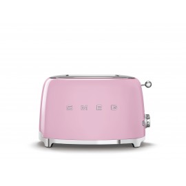 Smeg TSF01PKEU tostadora 2 rebanada(s) Rosa 950 W