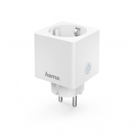 Hama | Enchufe Inteligente WLAN (3680 W, IP20, Compatible con Alexa y con Google Home