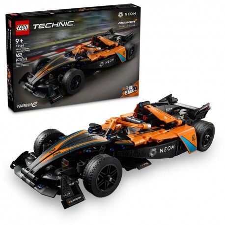 Lego technic neom mclaren formula e race car