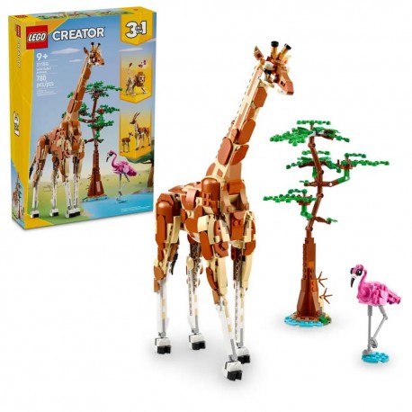 Lego safari de animales salvajes