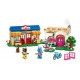 Lego animal crossing mininook y la casa de minina