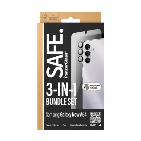 PanzerGlass SAFE. by 3-in-1 Samsung New A54 5G Protector de pantalla 1 pieza(s)