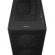 DeepCool CH360 DIGITAL Micro Torre Negro