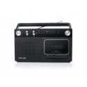 Radiocassette Muse M-152 RC AM/FM Negro