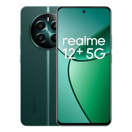 REALME - realme 12+ 16,9 cm (6.67'') SIM doble Android 14 5G USB Tipo C 8 GB 256 GB 5000 mAh Verde - 6941764426955