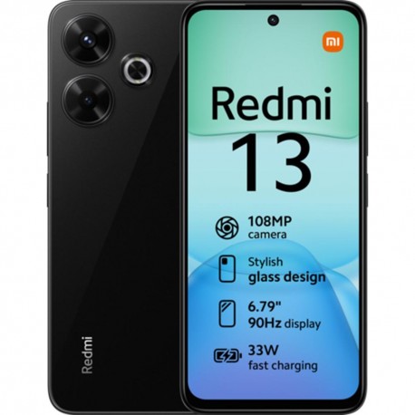 XIAOMI - Movil xiaomi redmi 13 8 - 256gb midnight black - MZB0GZBEU